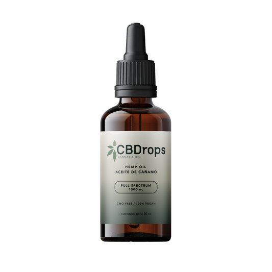 Aceite Natural de Cáñamo 30 ml.